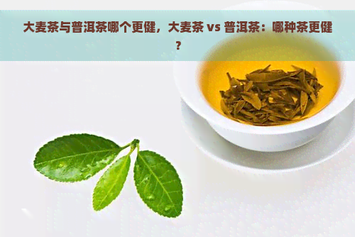 大麦茶与普洱茶哪个更健，大麦茶 vs 普洱茶：哪种茶更健？