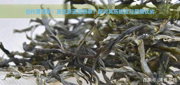 古代普洱茶：是生茶还是熟茶？探讨其历地位与品质优劣