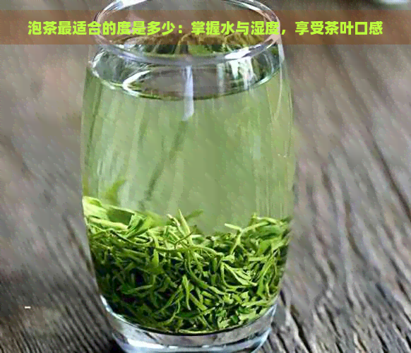 泡茶最适合的度是多少：掌握水与湿度，享受茶叶口感