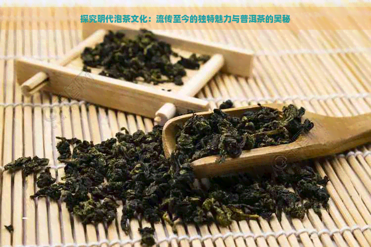 探究明代泡茶文化：流传至今的独特魅力与普洱茶的奥秘