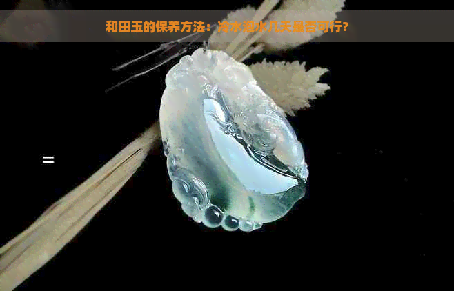 和田玉的保养方法：冷水泡水几天是否可行？