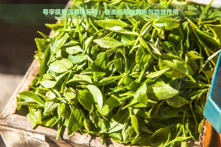 号字级普洱茶排行榜：各类名茶全解析与功效作用