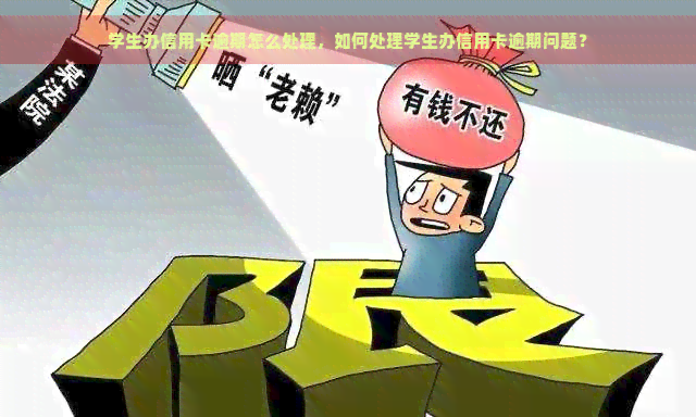 学生办信用卡逾期怎么处理，如何处理学生办信用卡逾期问题？