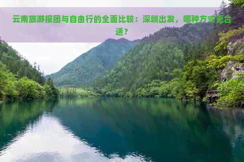 云南旅游报团与自由行的全面比较：深圳出发，哪种方式更合适？