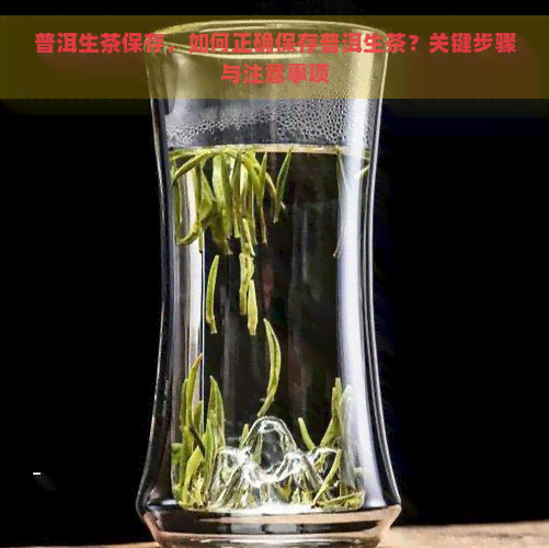 普洱生茶保存，如何正确保存普洱生茶？关键步骤与注意事项