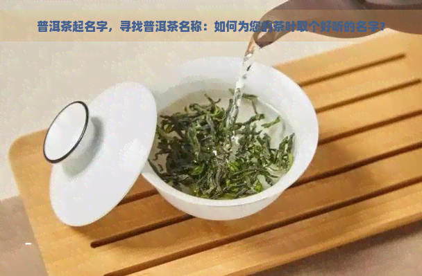 普洱茶起名字，寻找普洱茶名称：如何为您的茶叶取个好听的名字？