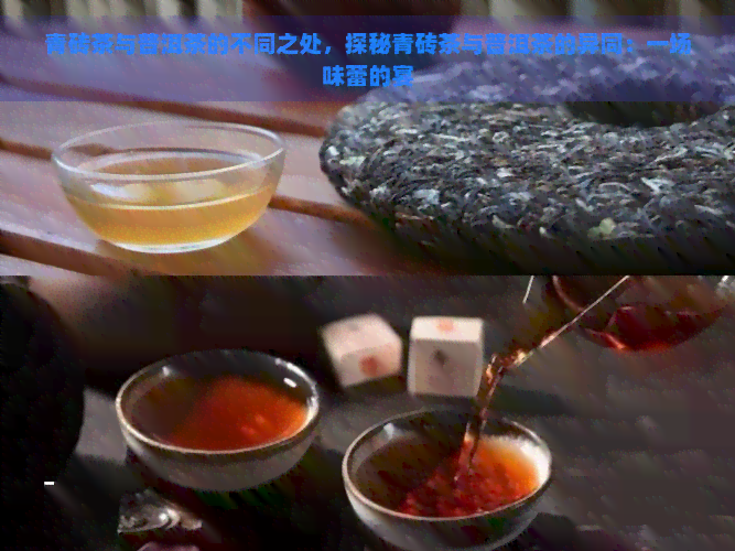 青砖茶与普洱茶的不同之处，探秘青砖茶与普洱茶的异同：一场味蕾的宴