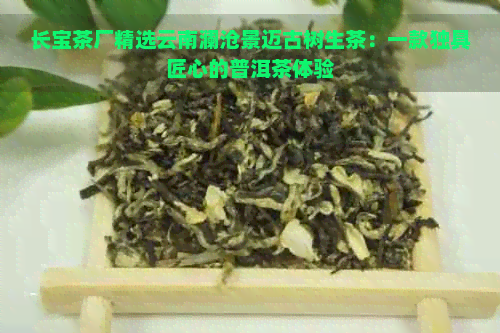 长宝茶厂精选云南澜沧景迈古树生茶：一款独具匠心的普洱茶体验