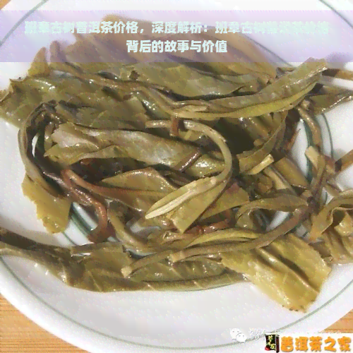 班章古树普洱茶价格，深度解析：班章古树普洱茶价格背后的故事与价值