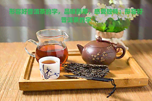 形容好普洱茶的字，品味醇厚，感受独特：形容好普洱茶的字