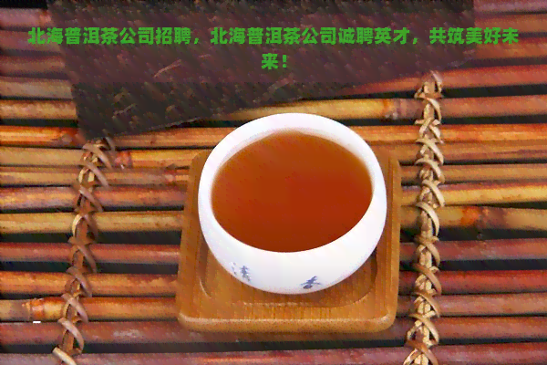 北海普洱茶公司招聘，北海普洱茶公司诚聘英才，共筑美好未来！