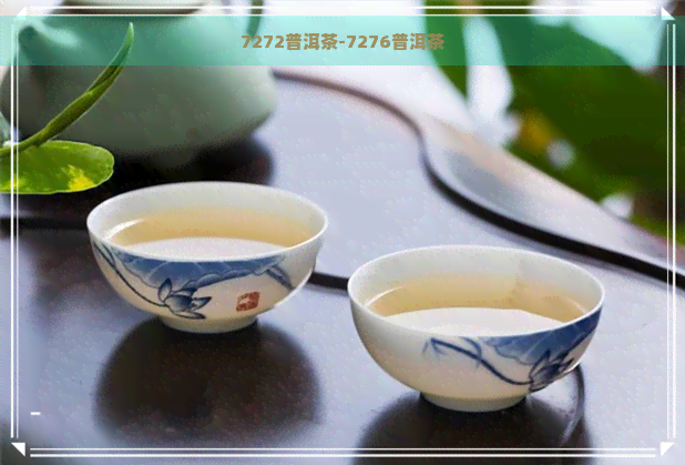 7272普洱茶-7276普洱茶