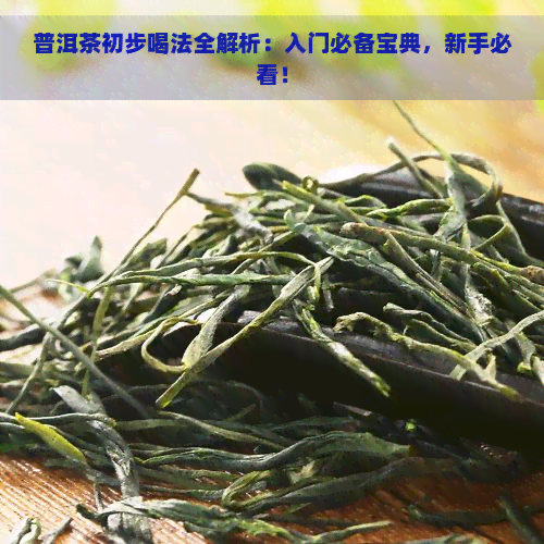 普洱茶初步喝法全解析：入门必备宝典，新手必看！