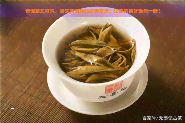 普洱茶怎样洗，清洗普洱茶的正确方法：让你的茶叶焕然一新！