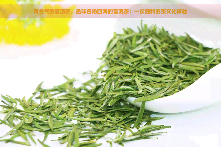 有名气的普洱茶，品味名扬四海的普洱茶：一次独特的茶文化体验