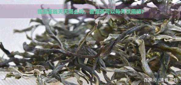 普洱茶能天天喝么吗，普洱茶可以每天饮用吗？