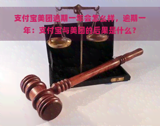 支付宝美团逾期一年会怎么样，逾期一年：支付宝与美团的后果是什么？