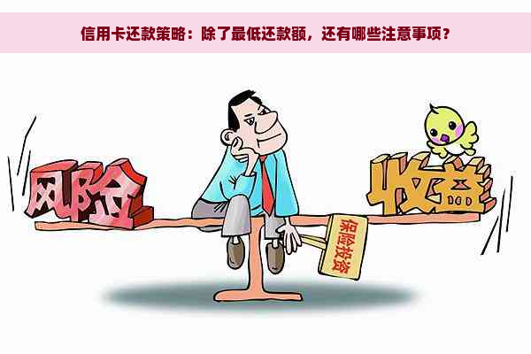 信用卡还款策略：除了更低还款额，还有哪些注意事项？