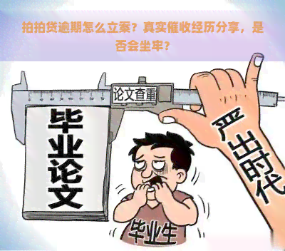 逾期怎么立案？真实经历分享，是否会坐牢？