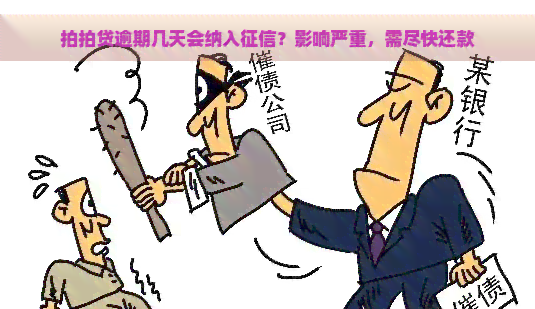 逾期几天会纳入？影响严重，需尽快还款