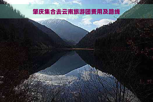 肇庆     去云南旅游团费用及路线