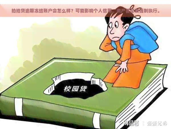 逾期冻结账户会怎么样？可能影响个人信用、资产甚至被强制执行。