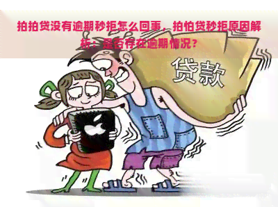 没有逾期秒拒怎么回事，拍怕贷秒拒原因解析：是否存在逾期情况？