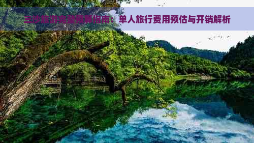 三沙旅游完整预算指南：单人旅行费用预估与开销解析