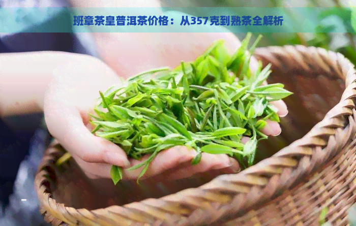 班章茶皇普洱茶价格：从357克到熟茶全解析