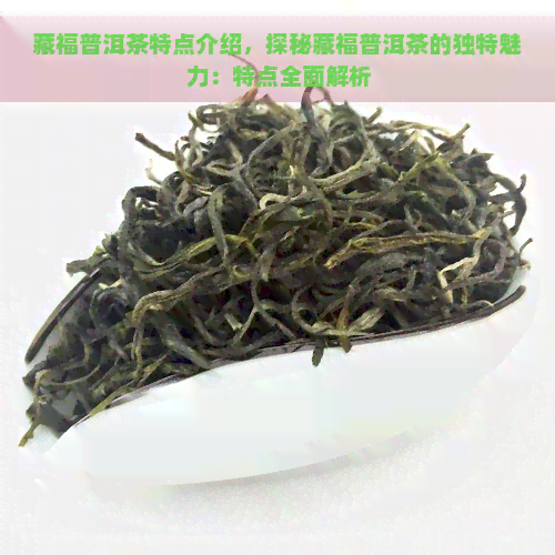 藏福普洱茶特点介绍，探秘藏福普洱茶的独特魅力：特点全面解析