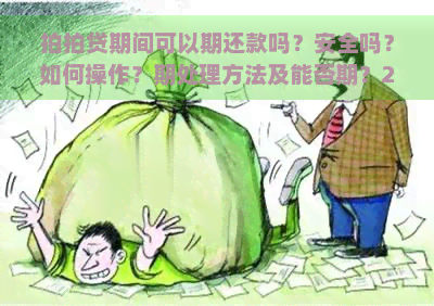 期间可以期还款吗？安全吗？如何操作？期处理方法及能否期？2020年是否可期还款？