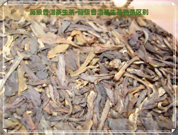 高级普洱茶生茶-高级普洱茶生茶熟茶区别