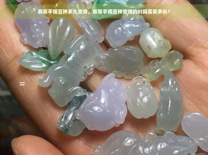 翡翠手镯豆种多久变绿，翡翠手镯豆种变绿的时间需要多长？