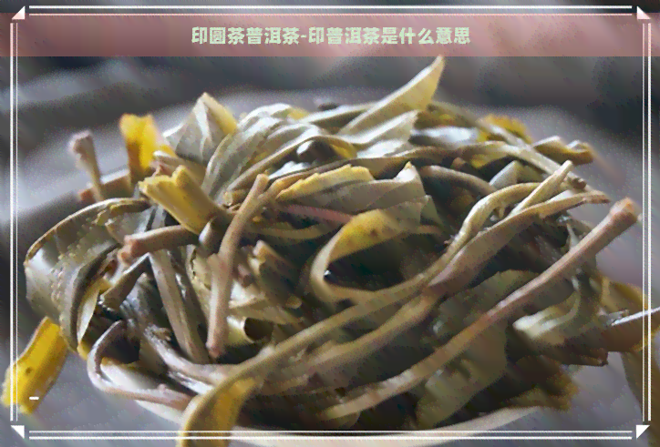 印圆茶普洱茶-印普洱茶是什么意思