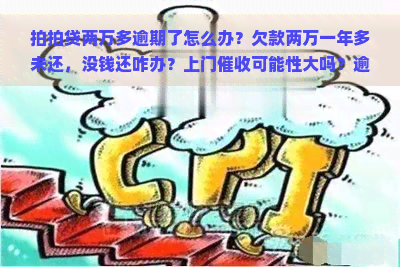 两万多逾期了怎么办？欠款两万一年多未还，没钱还咋办？上门可能性大吗？逾期两年后应还多少？借款两万无法偿还怎么办？