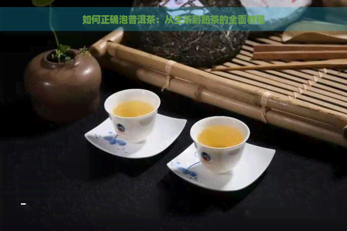 如何正确泡普洱茶：从生茶到熟茶的全面教程