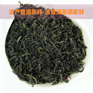 波产普洱茶吗-波普洱茶哪家好