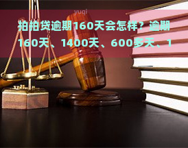 逾期160天会怎样？逾期160天、1400天、600多天、130多天对买房有影响吗？2019年逾期12天会被起诉吗？逾期100多天会如何处理？