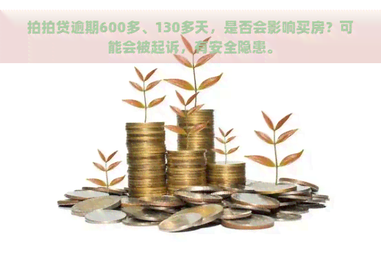 逾期600多、130多天，是否会影响买房？可能会被起诉，有安全隐患。