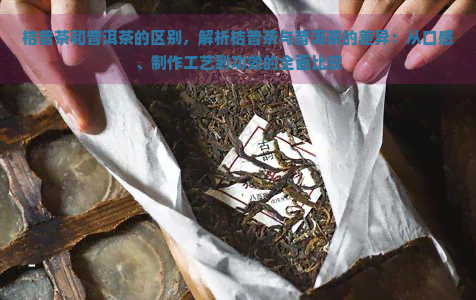 桔普茶和普洱茶的区别，解析桔普茶与普洱茶的差异：从口感、制作工艺到功效的全面比较