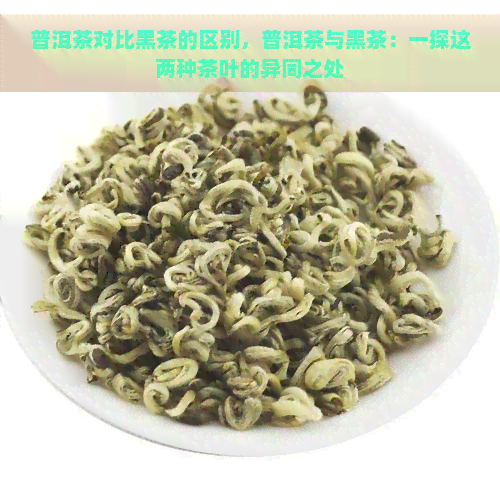 普洱茶对比黑茶的区别，普洱茶与黑茶：一探这两种茶叶的异同之处