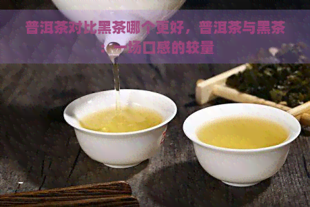 普洱茶对比黑茶哪个更好，普洱茶与黑茶：一场口感的较量