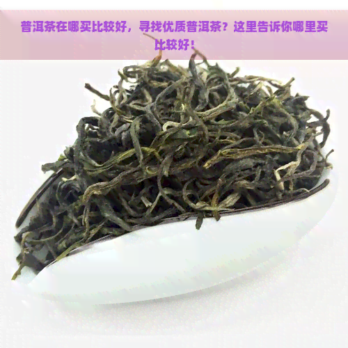 普洱茶在哪买比较好，寻找优质普洱茶？这里告诉你哪里买比较好！