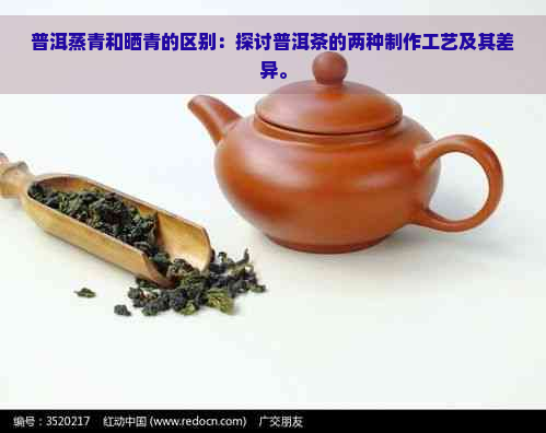 普洱蒸青和晒青的区别：探讨普洱茶的两种制作工艺及其差异。