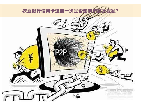 农业银行信用卡逾期一次是否影响贷款及提额？