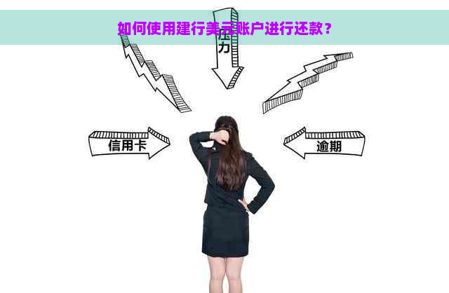 如何使用建行美元账户进行还款？