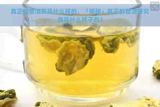 真正的普洱茶是什么样的，「揭秘」真正的普洱茶究竟是什么样子的？