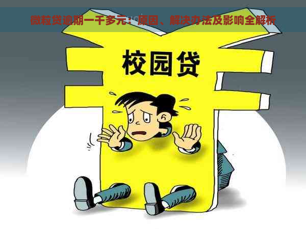 微粒贷逾期一千多元：原因、解决办法及影响全解析