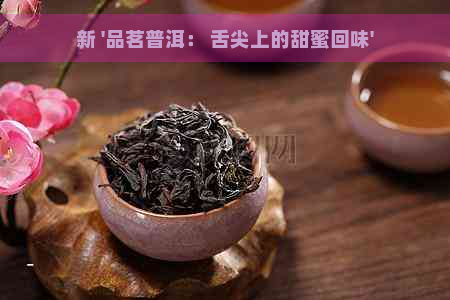 新 '品茗普洱： 舌尖上的甜蜜回味'