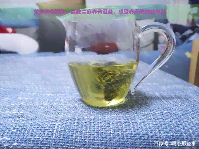 兰庭春普洱茶，品味兰庭春普洱茶，感受春天的韵味与醇